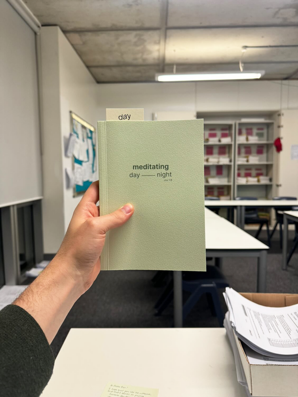 Pistachio Day & Night Notebook