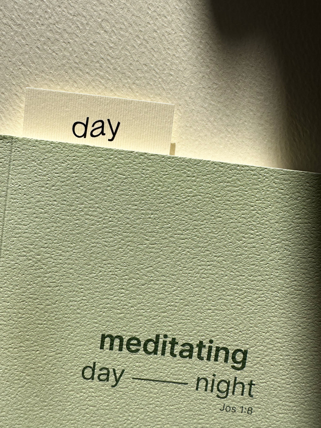 Pistachio Day & Night Notebook