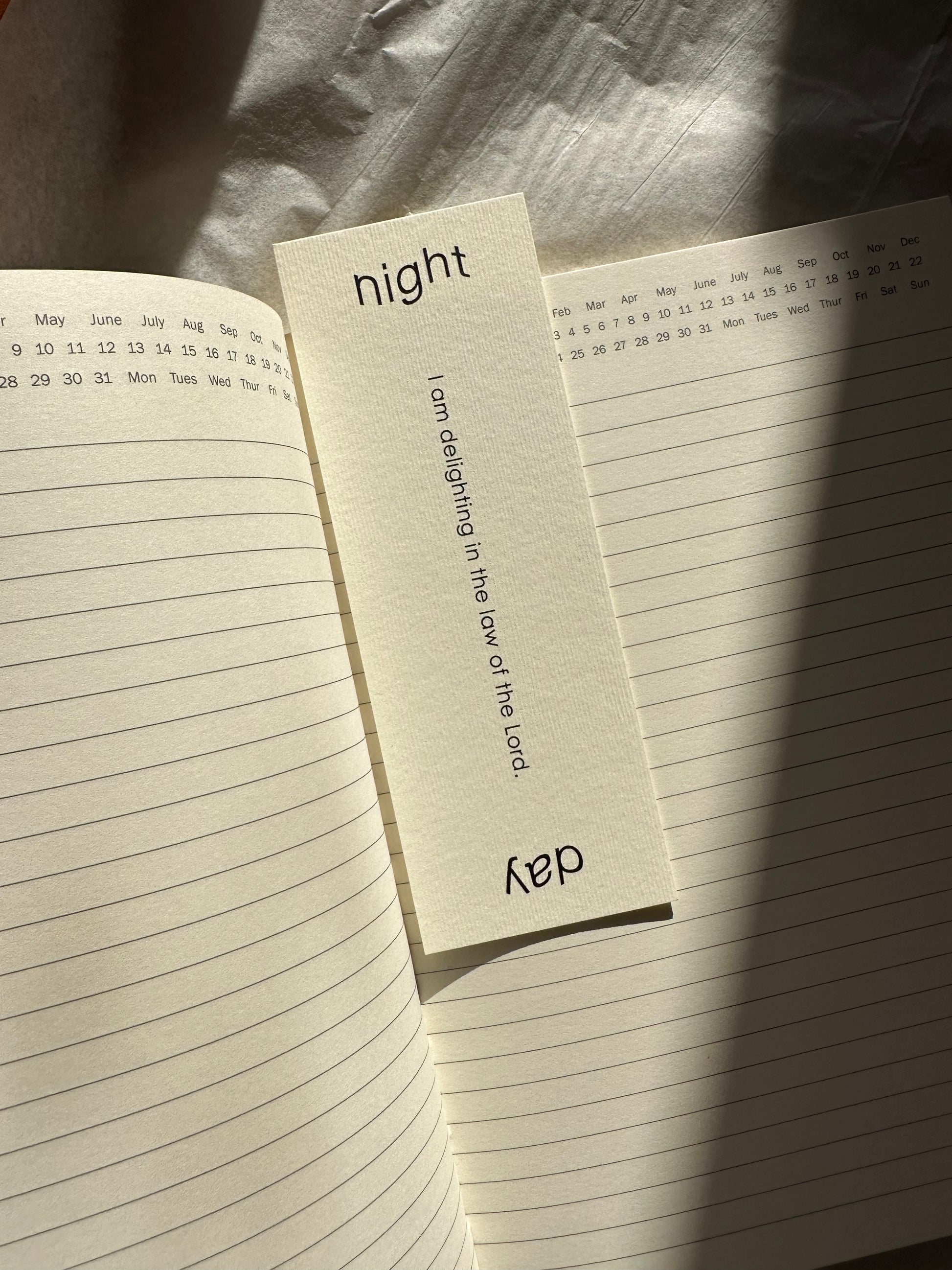 Blue Day & Night Notebook