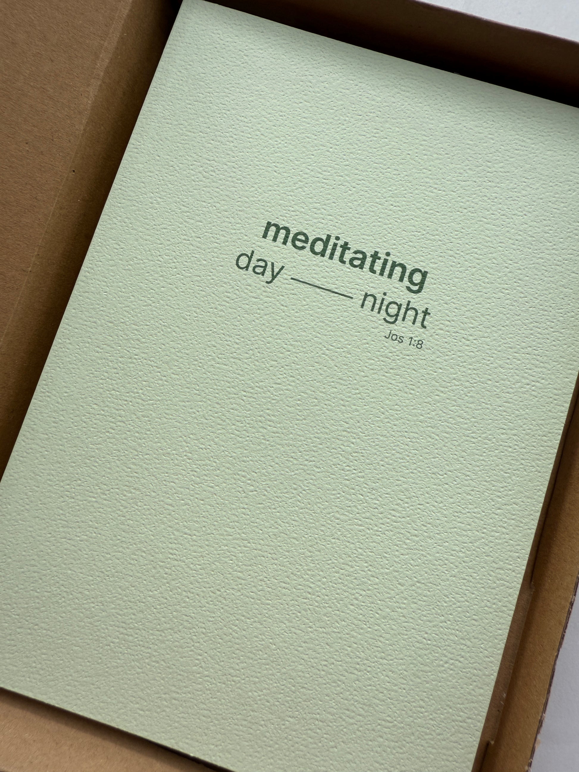 Pistachio Day & Night Notebook